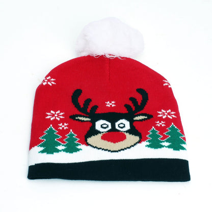 Christmas Deer Knitted Hats - Cake Pops Parties