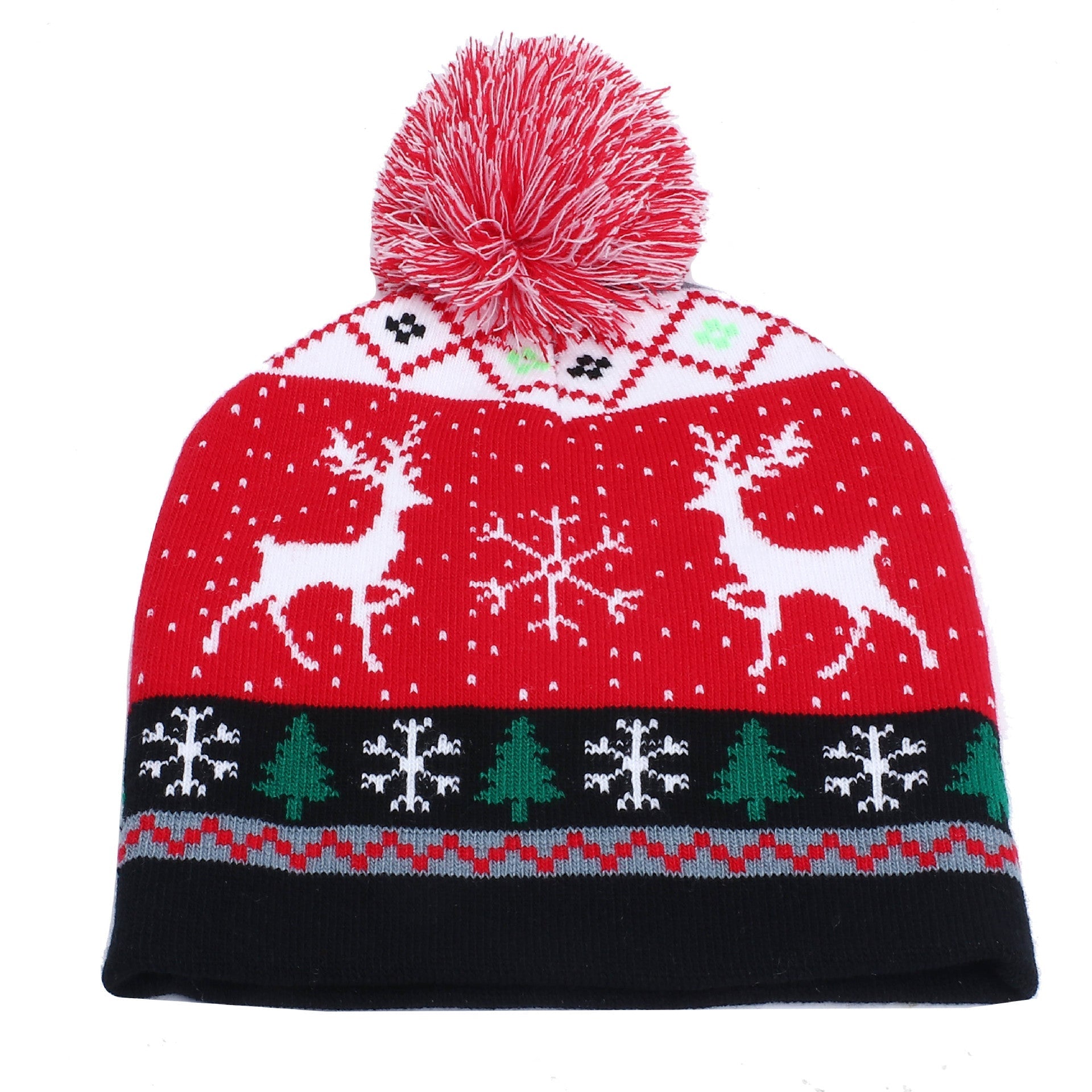 Christmas Deer Knitted Hats - Cake Pops Parties