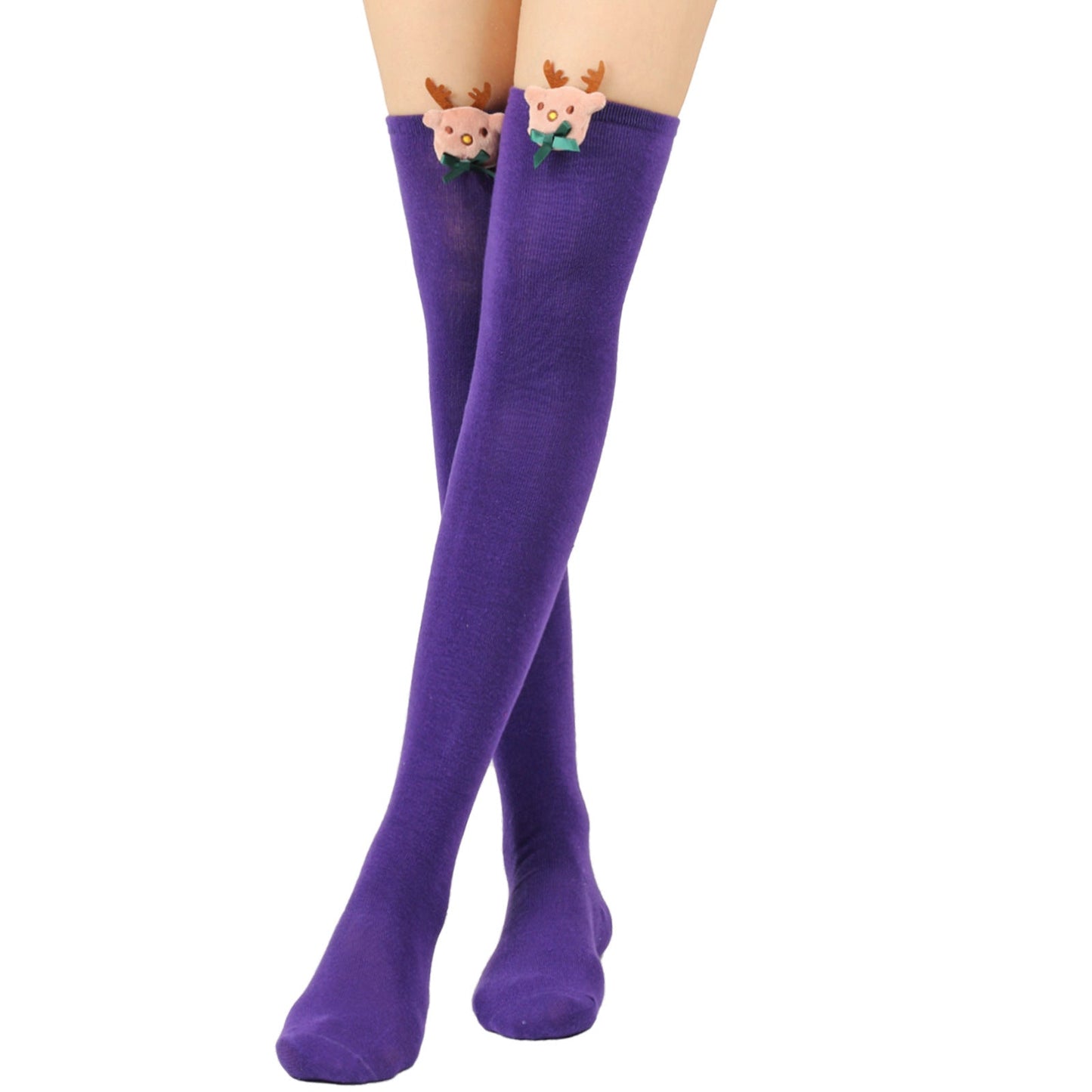 Christmas Doll Over - the - knee Stockings - Cake Pops Parties