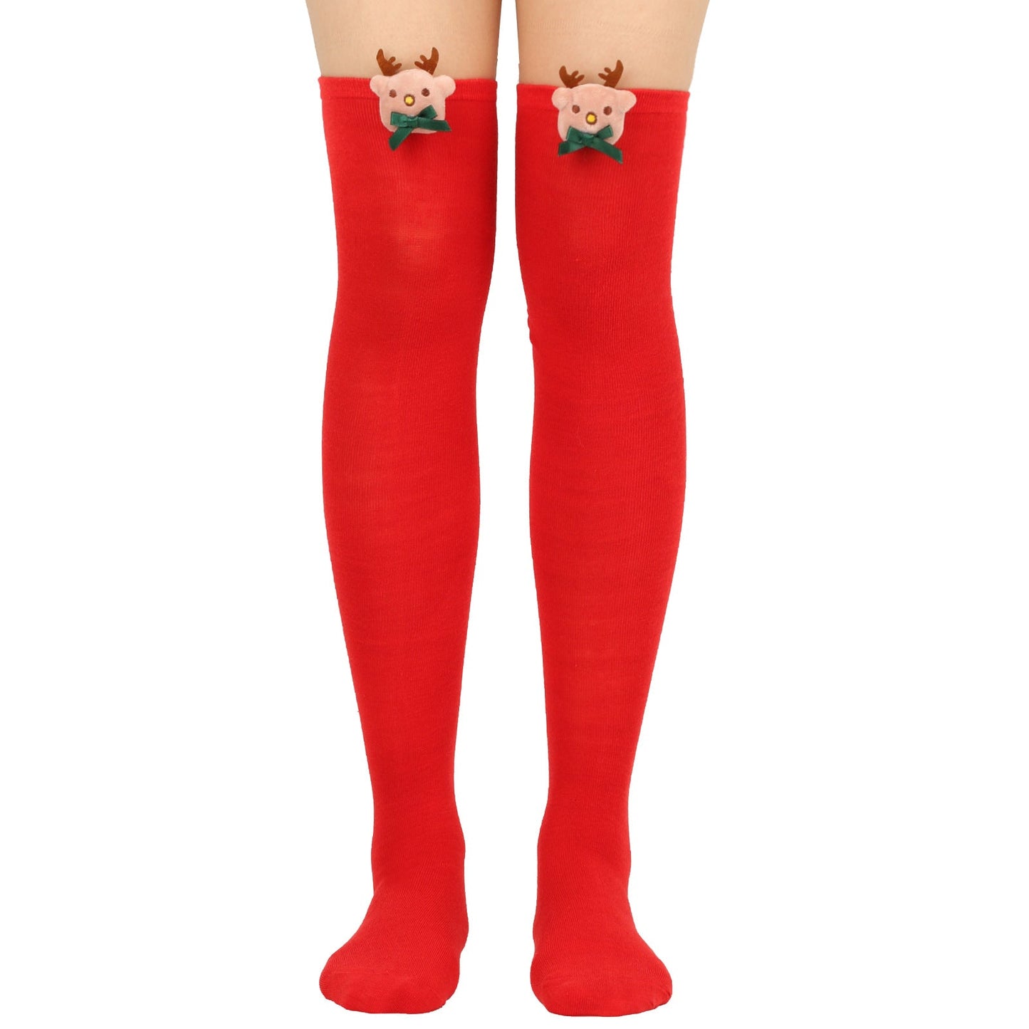 Christmas Doll Over - the - knee Stockings - Cake Pops Parties