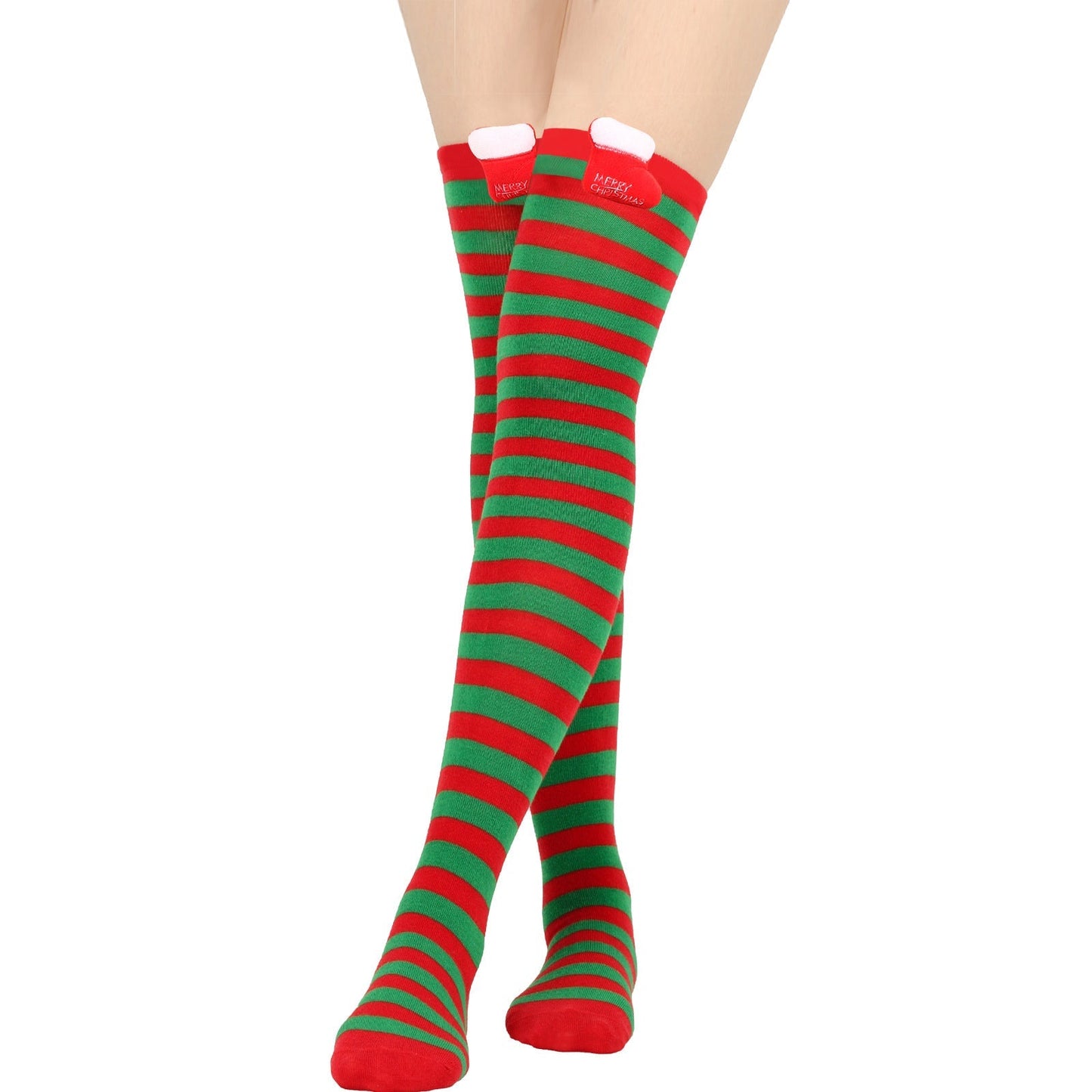 Christmas Doll Over - the - knee Stockings - Cake Pops Parties