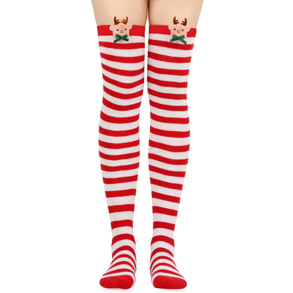 Christmas Doll Over - the - knee Stockings - Cake Pops Parties