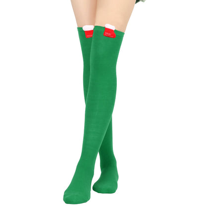 Christmas Doll Over - the - knee Stockings - Cake Pops Parties