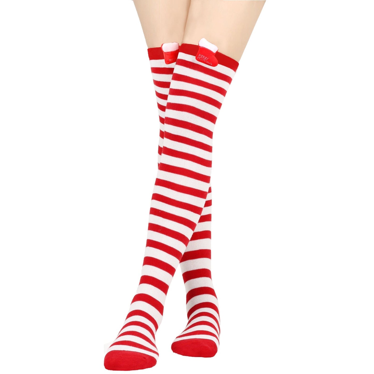 Christmas Doll Over - the - knee Stockings - Cake Pops Parties