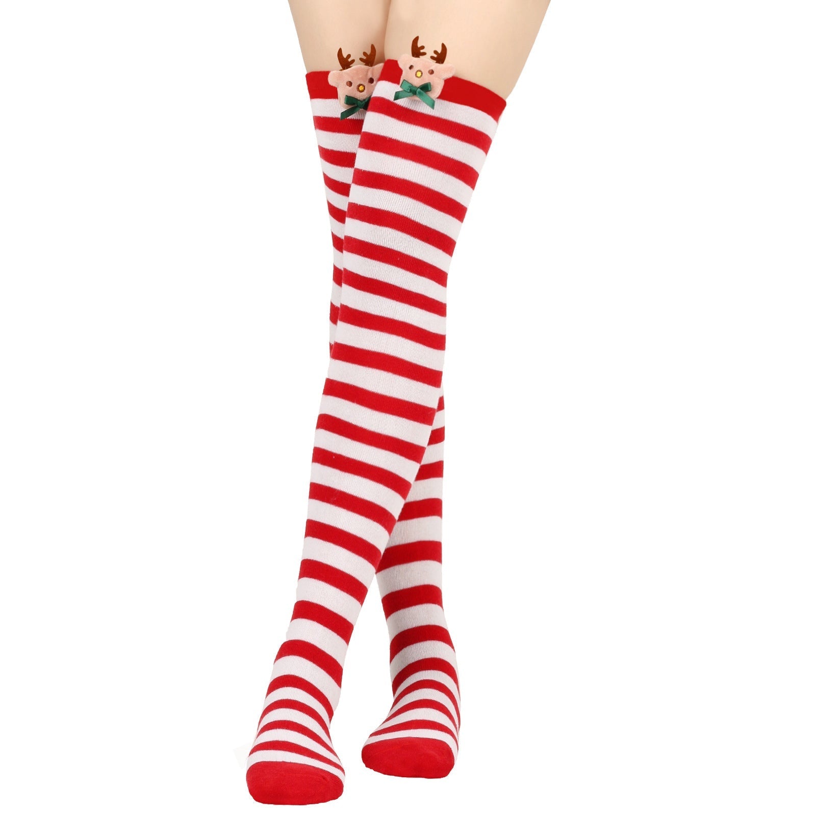 Christmas Doll Over - the - knee Stockings - Cake Pops Parties
