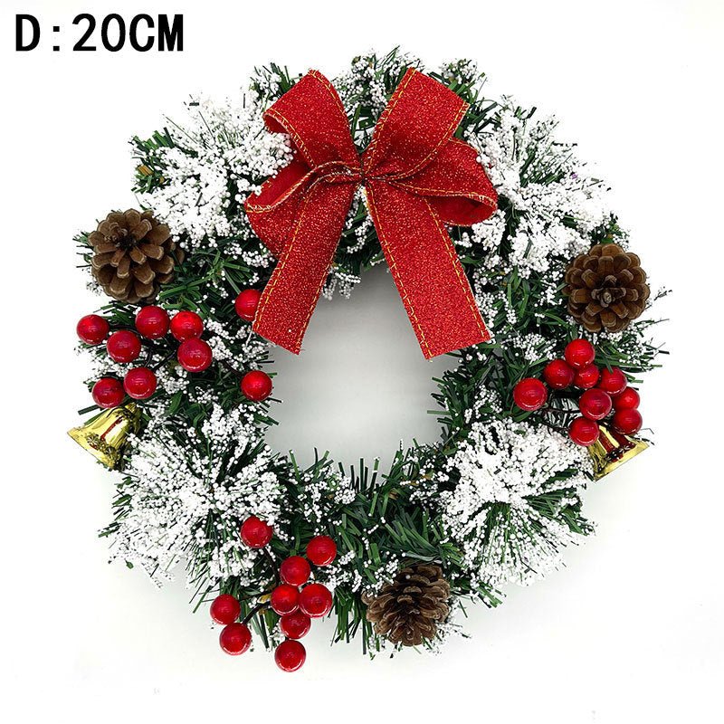 Christmas Festival Wreath - Handmade Decoration - Cake Pops Parties