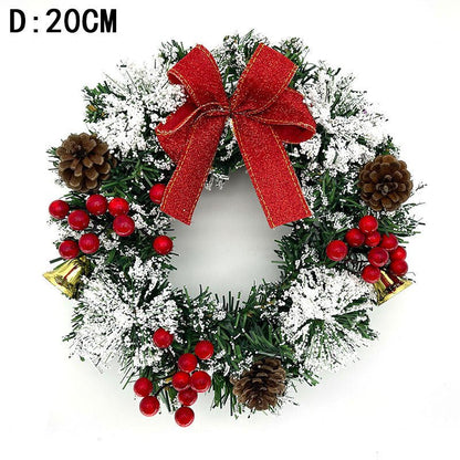 Christmas Festival Wreath - Handmade Decoration - Cake Pops Parties