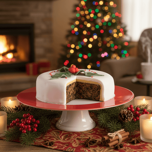 Christmas Fruit Cake - Gluten Free & Vegan - Cake Pops Parties
