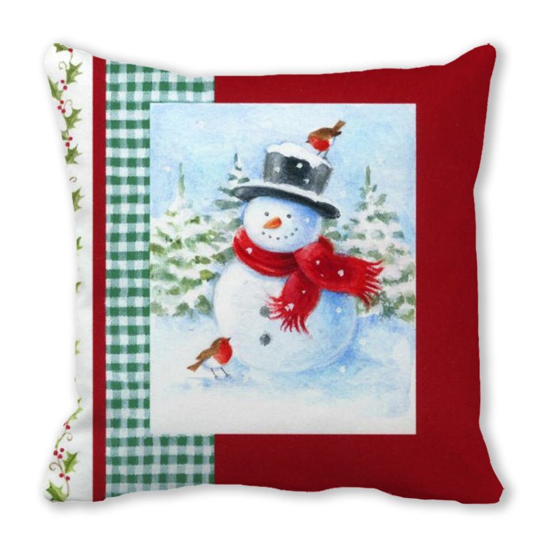 Christmas Gift Garland Peach Pillowcase - Cake Pops Parties