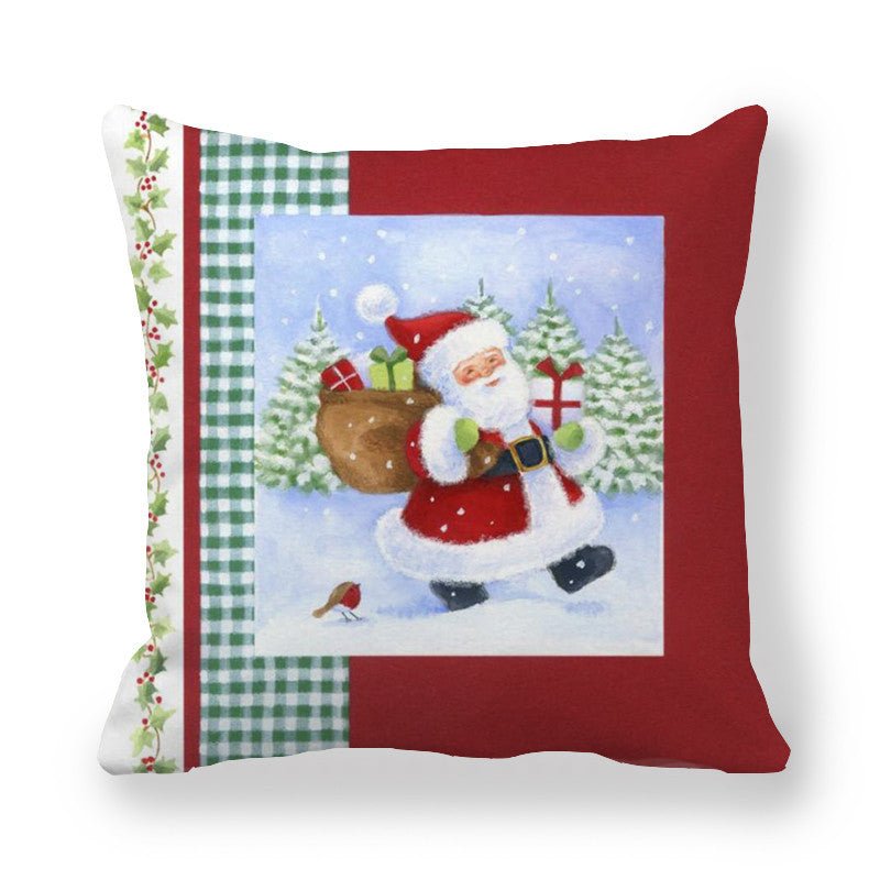 Christmas Gift Garland Peach Pillowcase - Cake Pops Parties