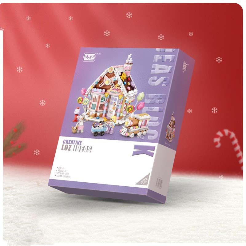 Christmas Gift Puzzle Building Blocks - Cake Pops Parties