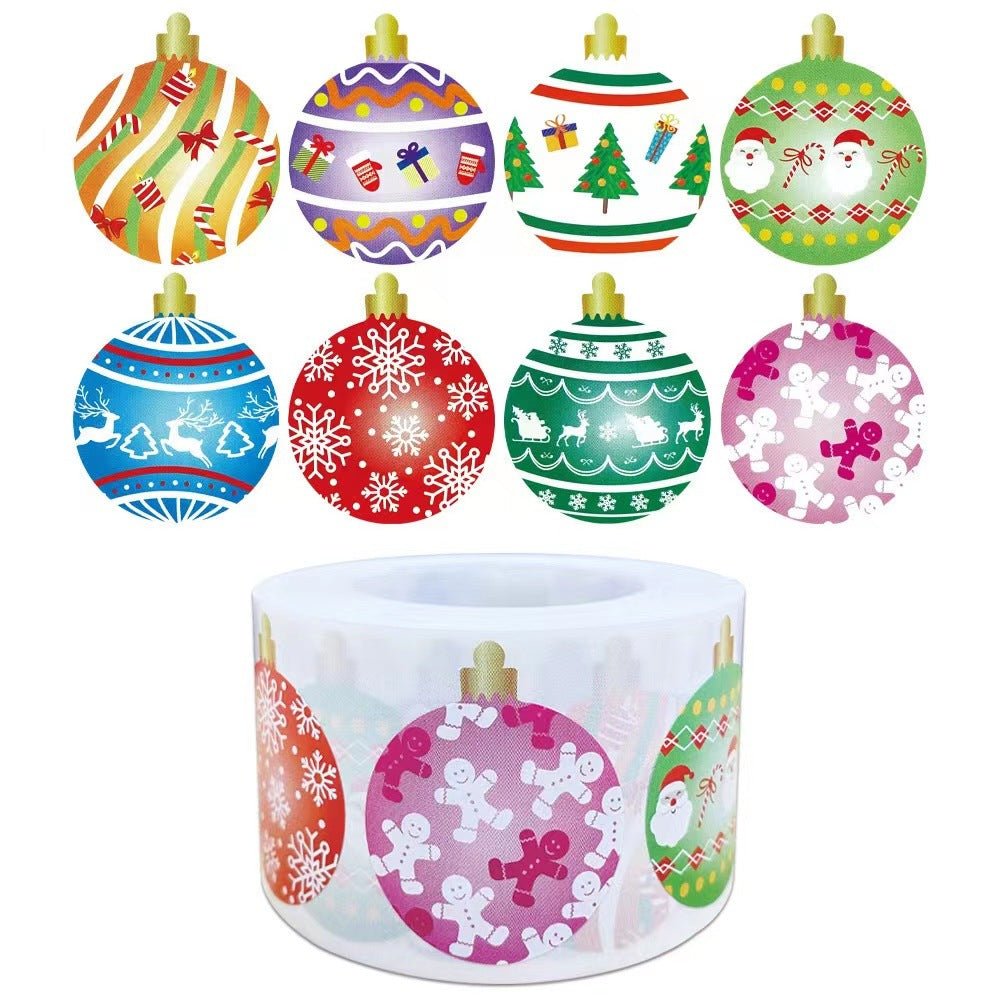 Christmas Gift Sticker Set - Cake Pops Parties