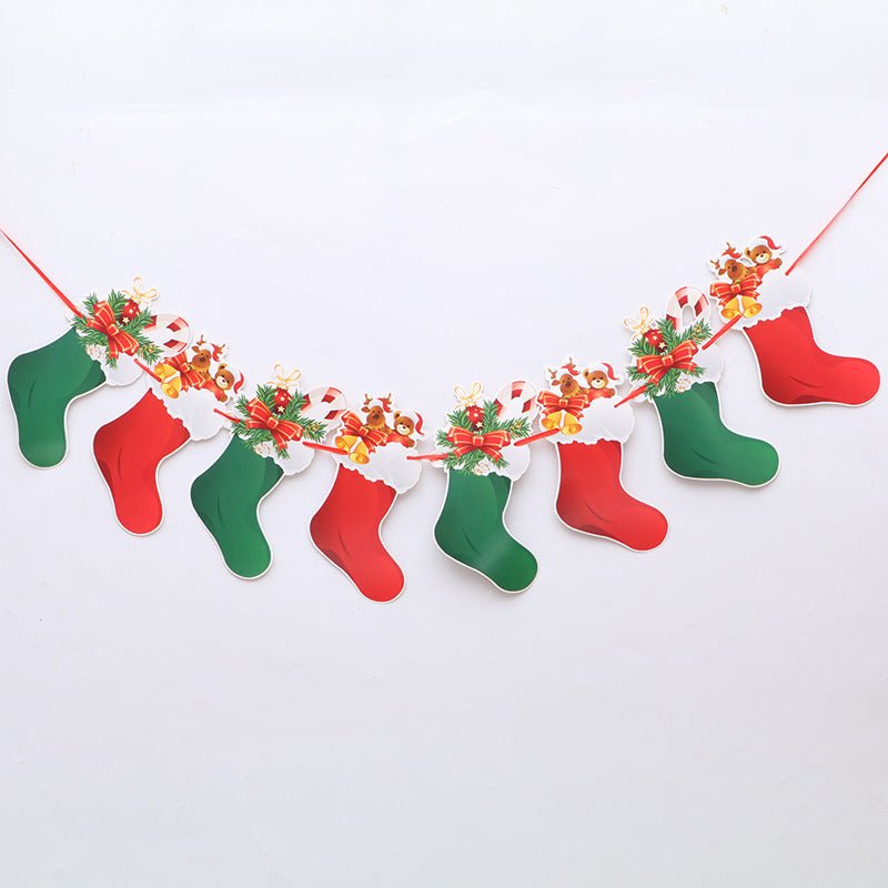 Christmas Hanging Flags Set - Cake Pops Parties