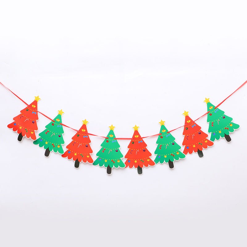 Christmas Hanging Flags Set - Cake Pops Parties