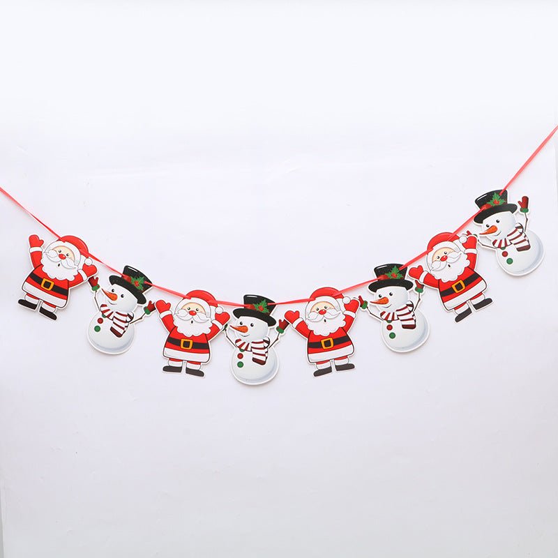 Christmas Hanging Flags Set - Cake Pops Parties