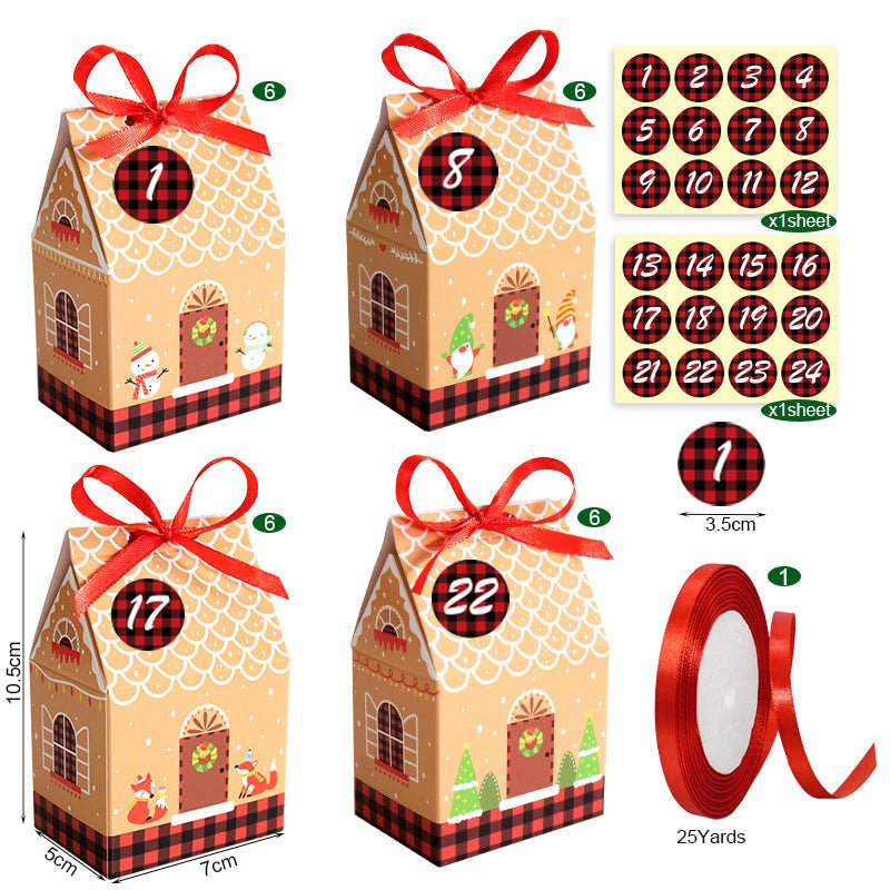 Christmas House Candy Box Set - Cake Pops Parties
