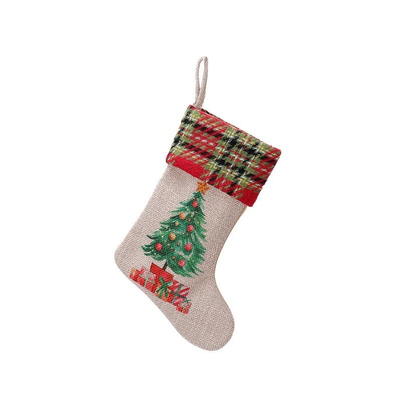 Christmas Linen Stockings Set - Cake Pops Parties
