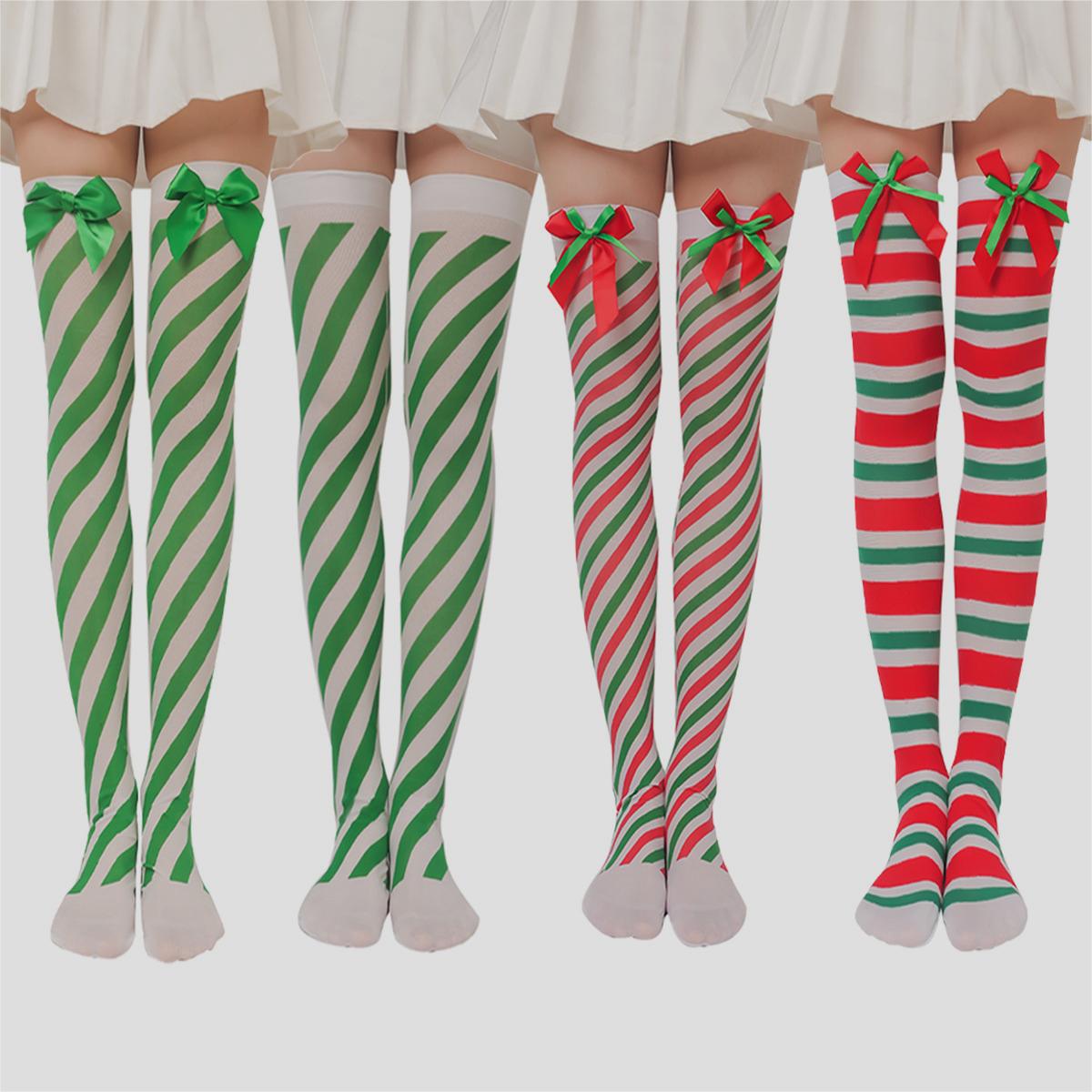 Christmas Plush Doll Knee Socks - Cake Pops Parties