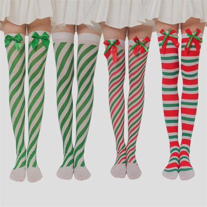 Christmas Plush Doll Knee Socks - Cake Pops Parties