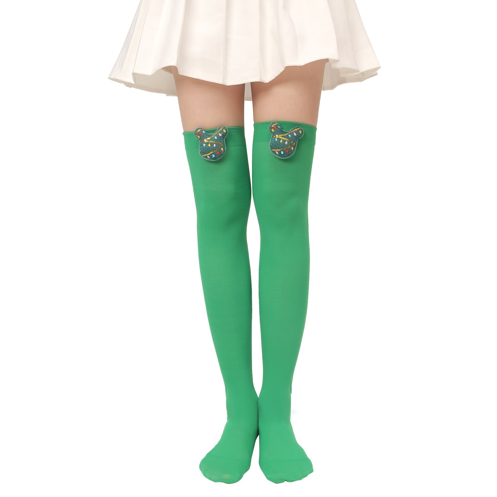 Christmas Plush Doll Knee Socks - Cake Pops Parties
