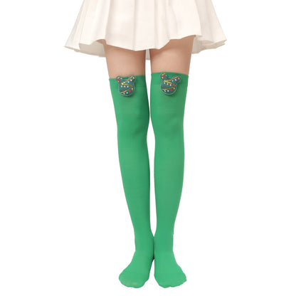 Christmas Plush Doll Knee Socks - Cake Pops Parties