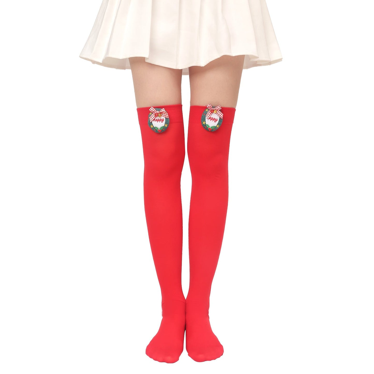 Christmas Plush Doll Knee Socks - Cake Pops Parties