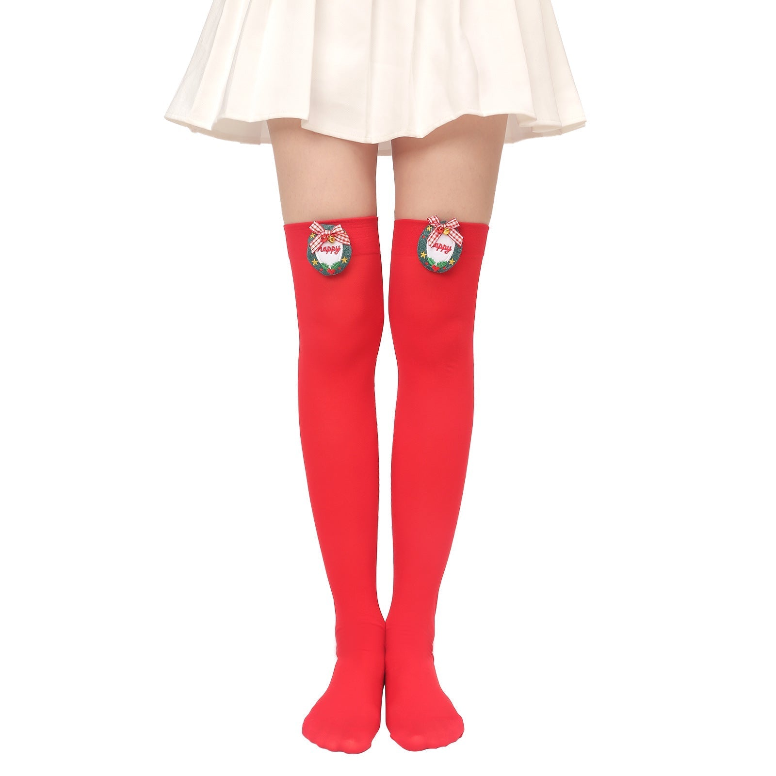 Christmas Plush Doll Knee Socks - Cake Pops Parties