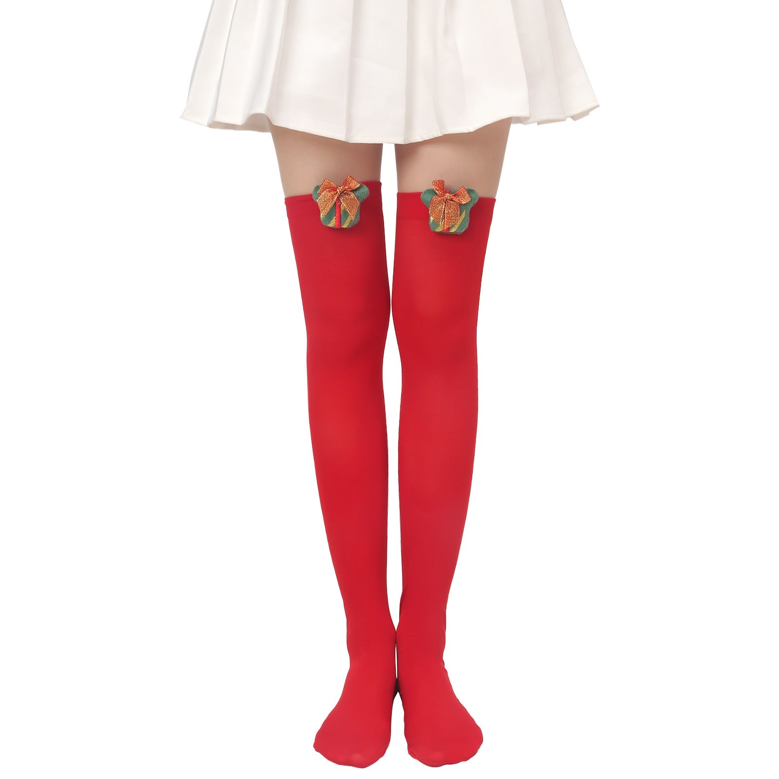 Christmas Plush Doll Knee Socks - Cake Pops Parties