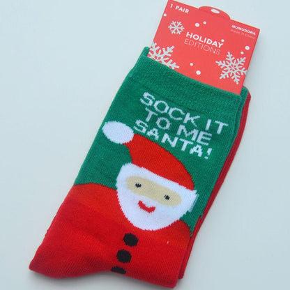 Christmas Santa Claus Fashion Socks - Cake Pops Parties