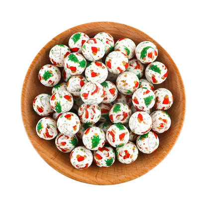 Christmas Series Silicone Beads Set - Cake Pops Parties