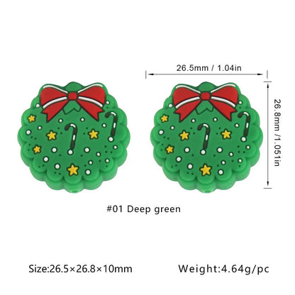 Christmas Series Silicone Beads Set - Cake Pops Parties