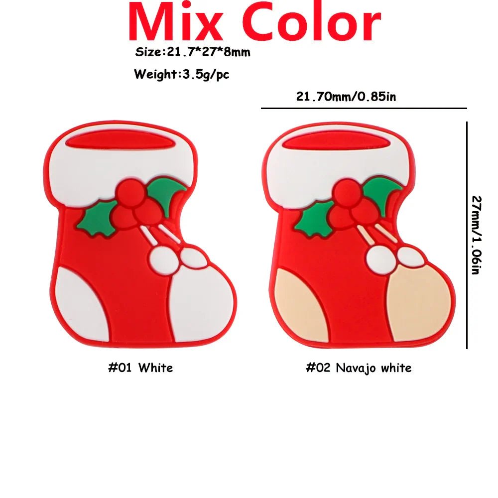 Christmas Series Silicone Beads Set - Cake Pops Parties