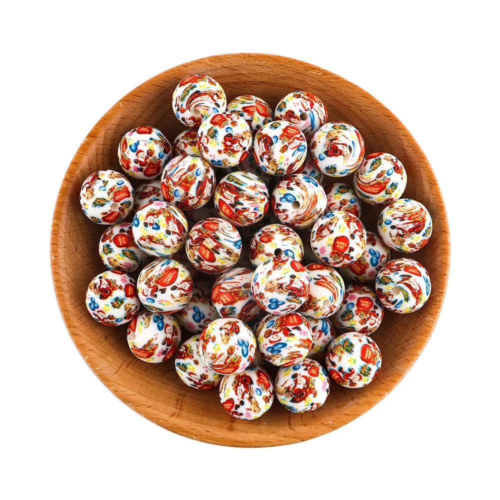 Christmas Series Silicone Beads Set - Cake Pops Parties