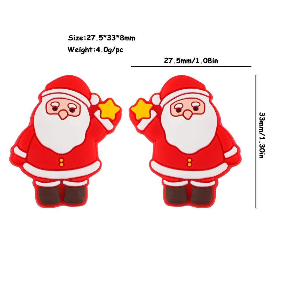 Christmas Series Silicone Beads Set - Cake Pops Parties
