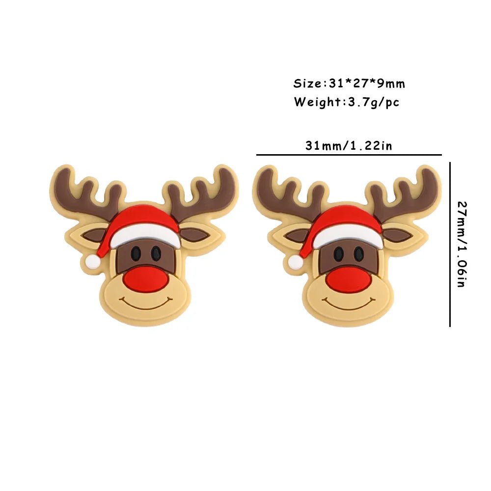 Christmas Series Silicone Beads Set - Cake Pops Parties