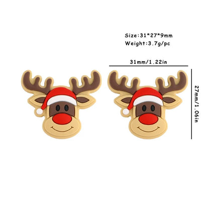 Christmas Series Silicone Beads Set - Cake Pops Parties