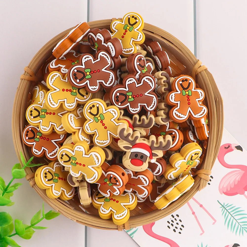 Christmas Series Silicone Beads Set - Cake Pops Parties