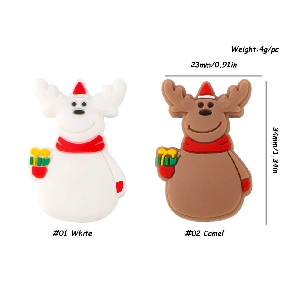 Christmas Series Silicone Beads Set - Cake Pops Parties