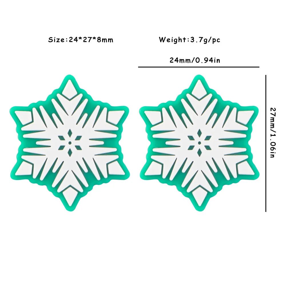 Christmas Series Silicone Beads Set - Cake Pops Parties