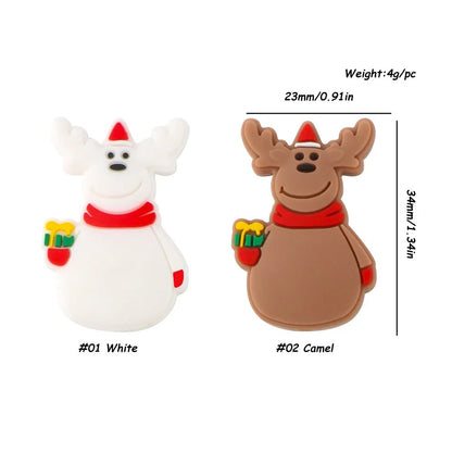 Christmas Series Silicone Beads Set - Cake Pops Parties
