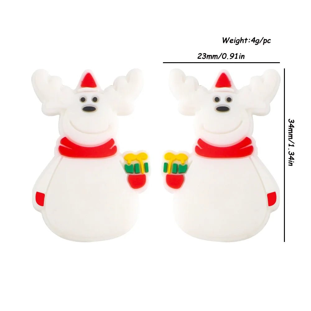 Christmas Series Silicone Beads Set - Cake Pops Parties