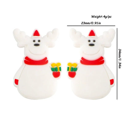 Christmas Series Silicone Beads Set - Cake Pops Parties