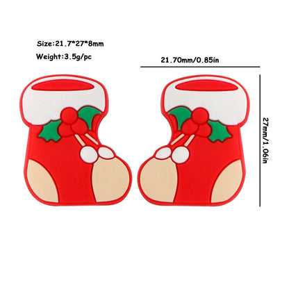 Christmas Series Silicone Beads Set - Cake Pops Parties