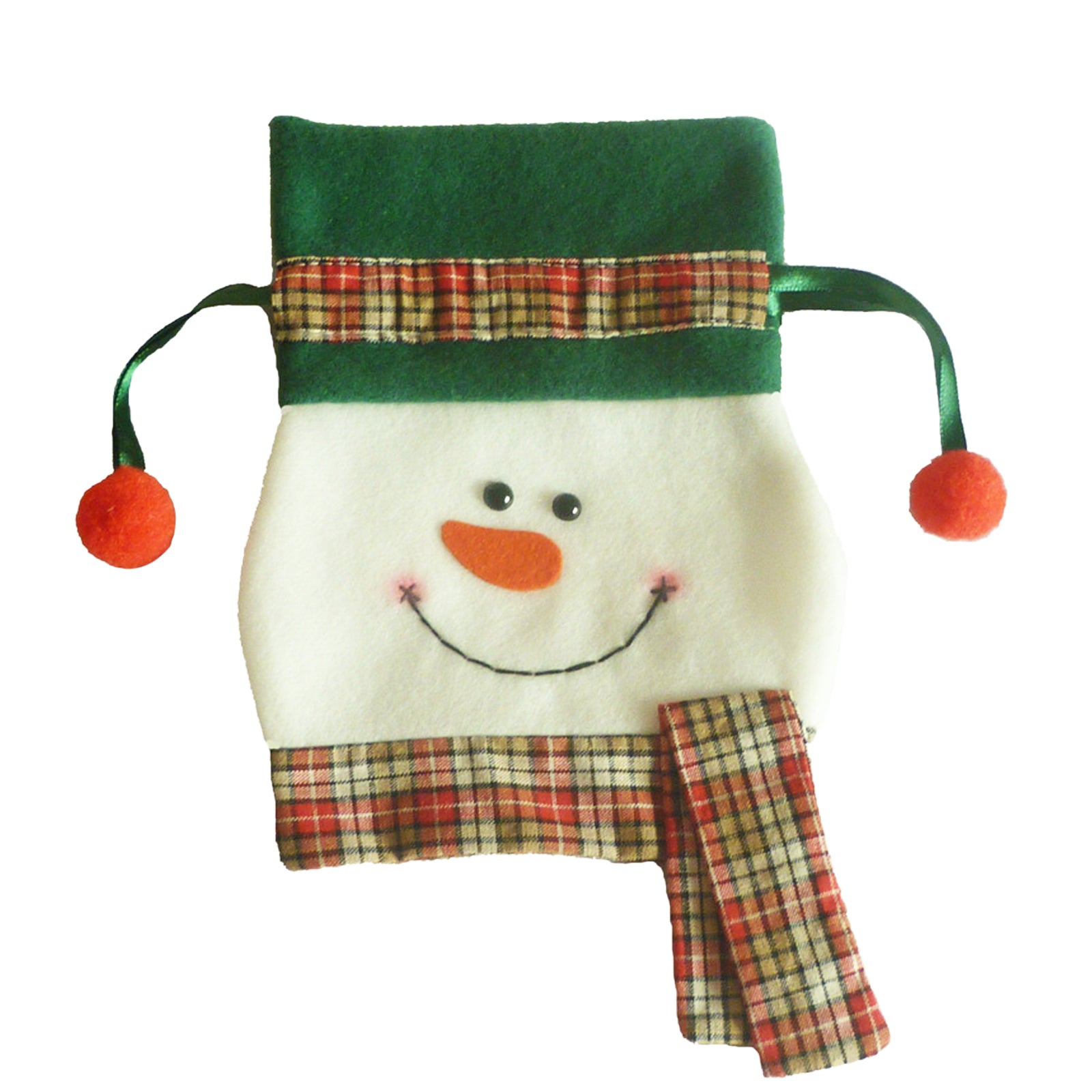 Christmas Snowman Candy Bag - Cake Pops Parties