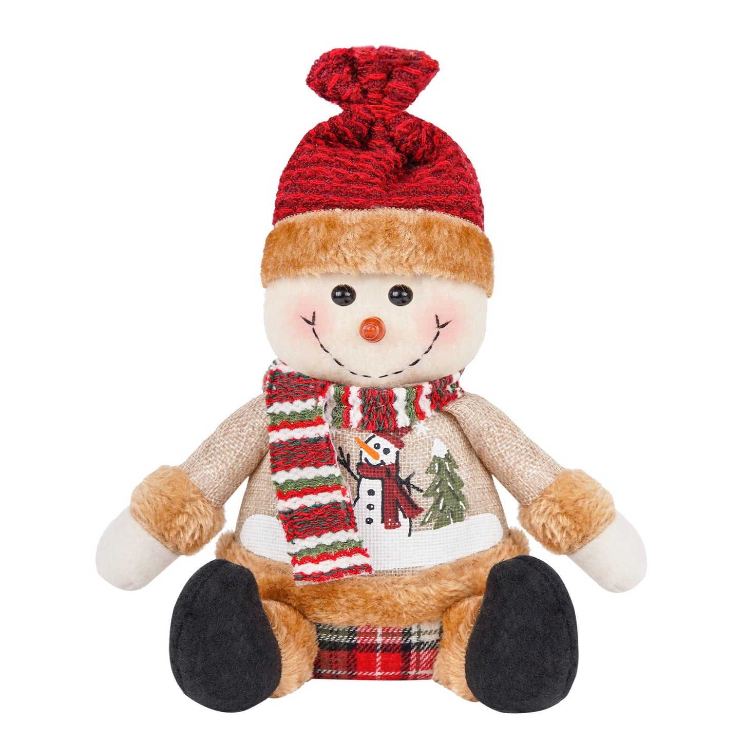 Christmas Snowman Doll Ornament - Cake Pops Parties