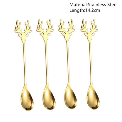 Christmas Spoon Set - Festive Tableware & Decorations - Cake Pops Parties