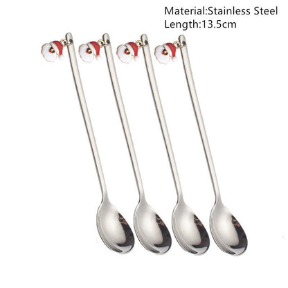 Christmas Spoon Set - Festive Tableware & Decorations - Cake Pops Parties