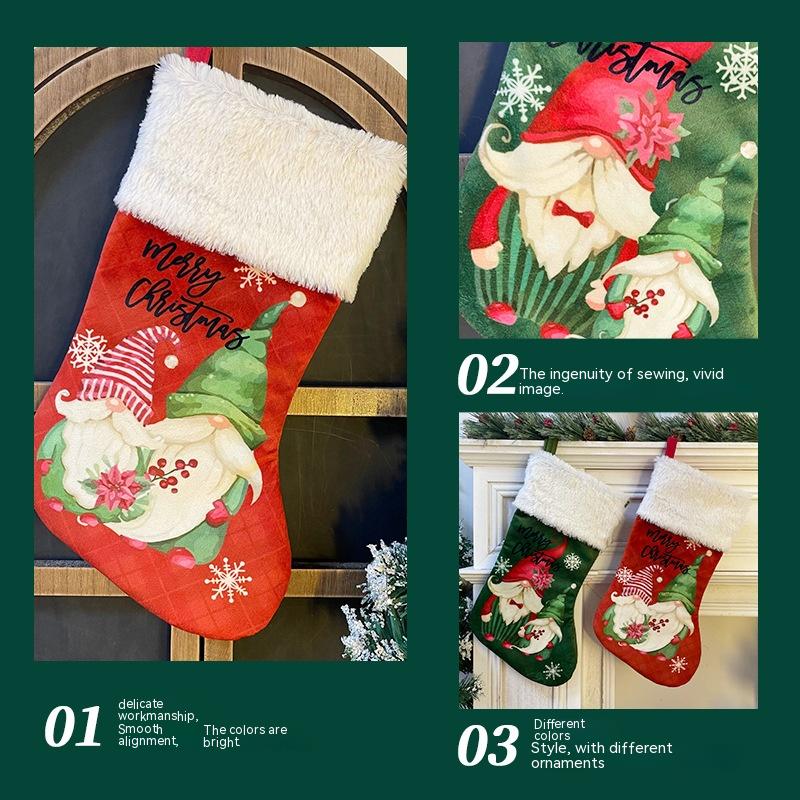 Christmas Stockings Ornament Candy Bag - Cake Pops Parties
