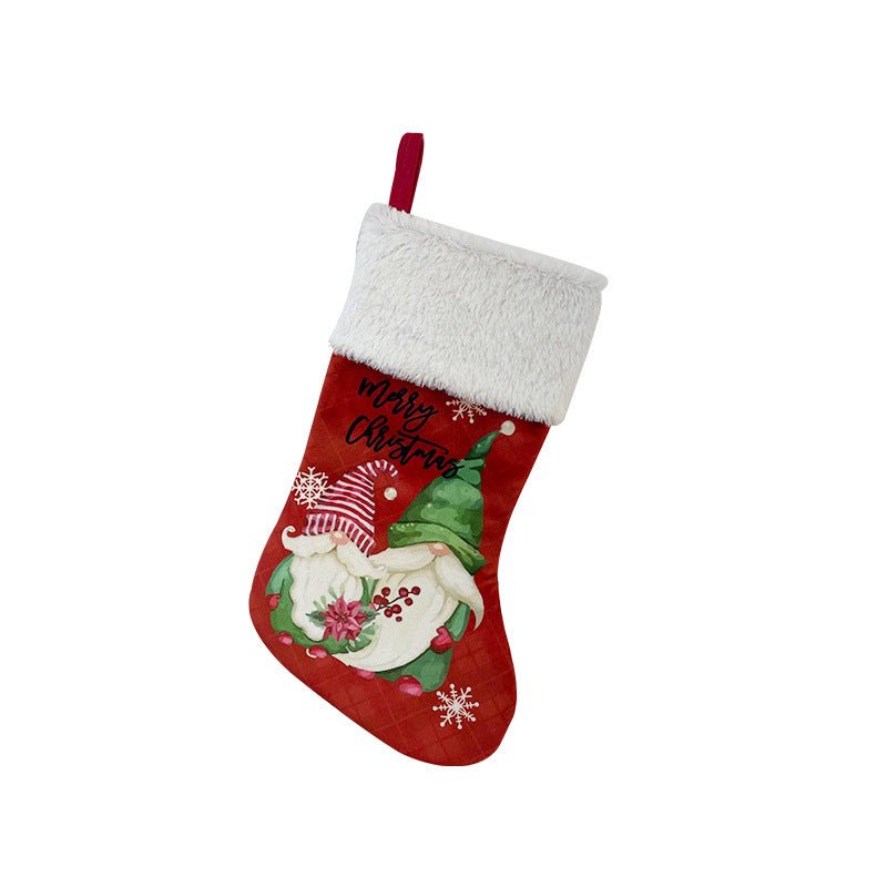 Christmas Stockings Ornament Candy Bag - Cake Pops Parties