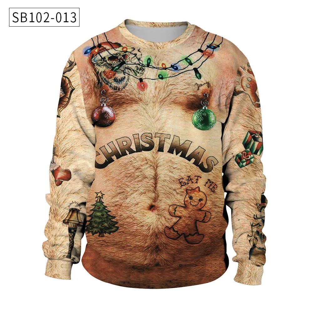 Christmas Sweater - Santa & Elf - Cake Pops Parties